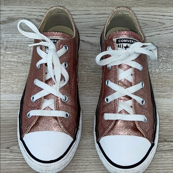 converse all star glitter ox junior